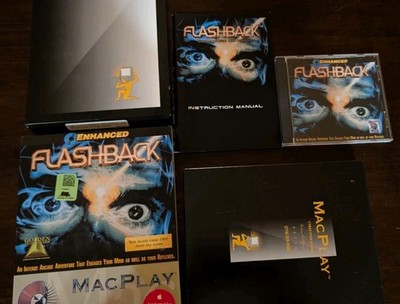 New Enhanced Flashback by MacPlay Apple Mac Macintosh CD-ROM
