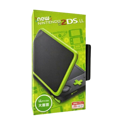 Nintendo 2DS LL - Black/Lime for sale online | eBay