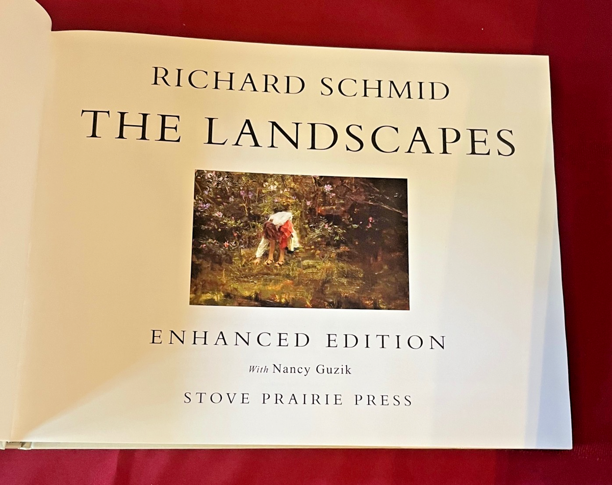 THE LANDSCAPES - Hardcover Enhanced Edition by Richard Schmid