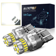 AUXITO 7440 7441 LED Back Up Reverse Light Bulbs White 6500K Extremely Bright 2F