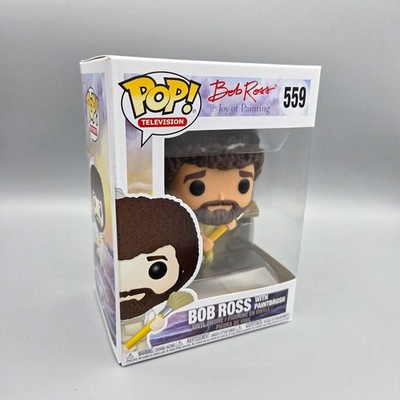 Funko Pop! Bob Ross The Joy of Painting #559 Bob Ross with Paintbrush Television
