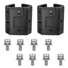 Black Universal Rail Clip & Mount, Compatible with Milwaukee Packout System