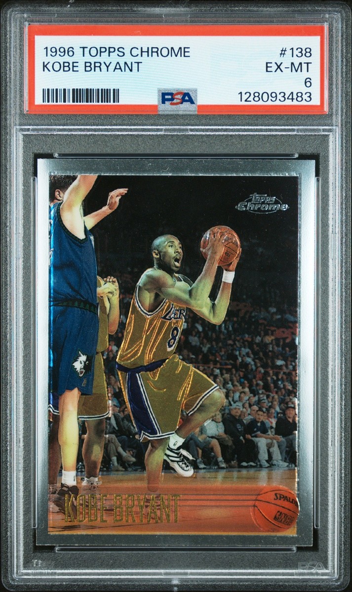 1996-97 Topps Chrome - Kobe Bryant #138 (RC) for sale online | eBay