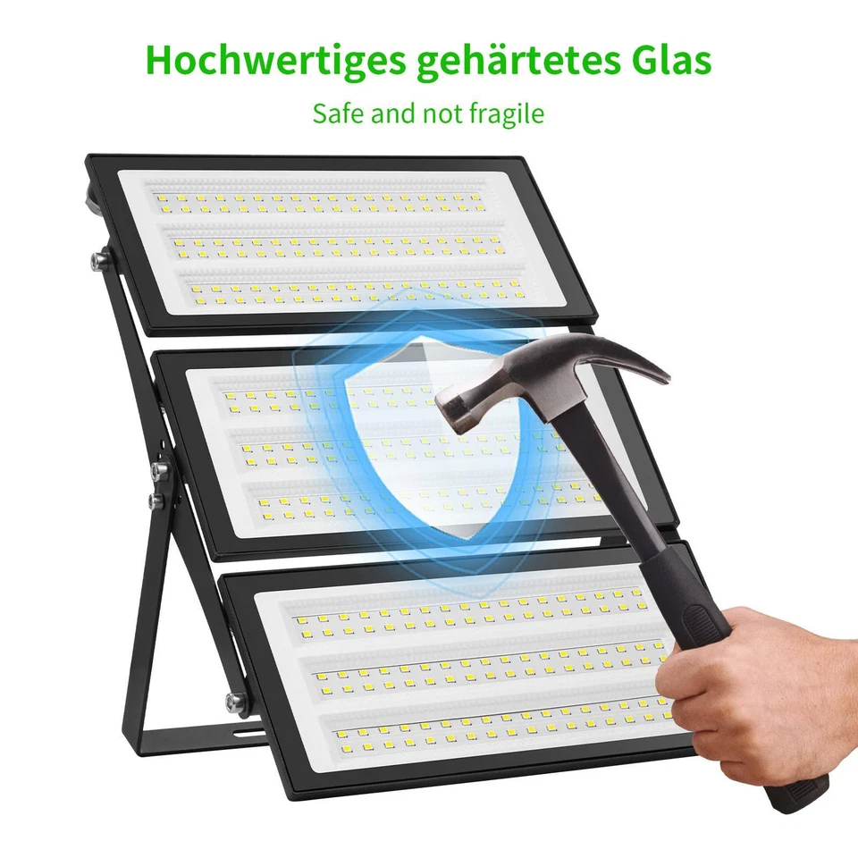 Foco de inundación LED 100W 200W 300W 400W Foco de inundación exterior Lámpara de pared - Imagen 2 de 4