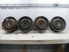 Willys Jeep CJ2A CJ3A CJ3B CJ5 Pickup Wagon 16x4.5 Steel Wheels Rims Set of 4