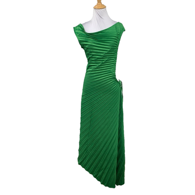 commense green dress Rent Runaway The Label Calista Long Sleeved Green Midi Dress main image 1