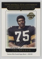 2005 Topps Golden Moments Joe Greene #329 HOF 1i3