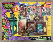Playmates Teenage Mutant Ninja Turtles Mutant Mayhem SEWER LAIR PLAYSET