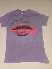 NEW Red Hot Chili Peppers Lips Graphic T-Shirt Size Small Unisex Cotton