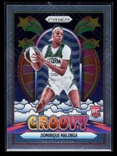 Dominique Malonga 2025 Panini Prizm WNBA Groovy Rookie #8 Seattle Storm