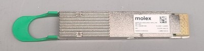 Molex 1064281426 QSFP-DD 400G-DR4+ MPO JPR SM, 26m 1310nm MPO-12 Transceiver