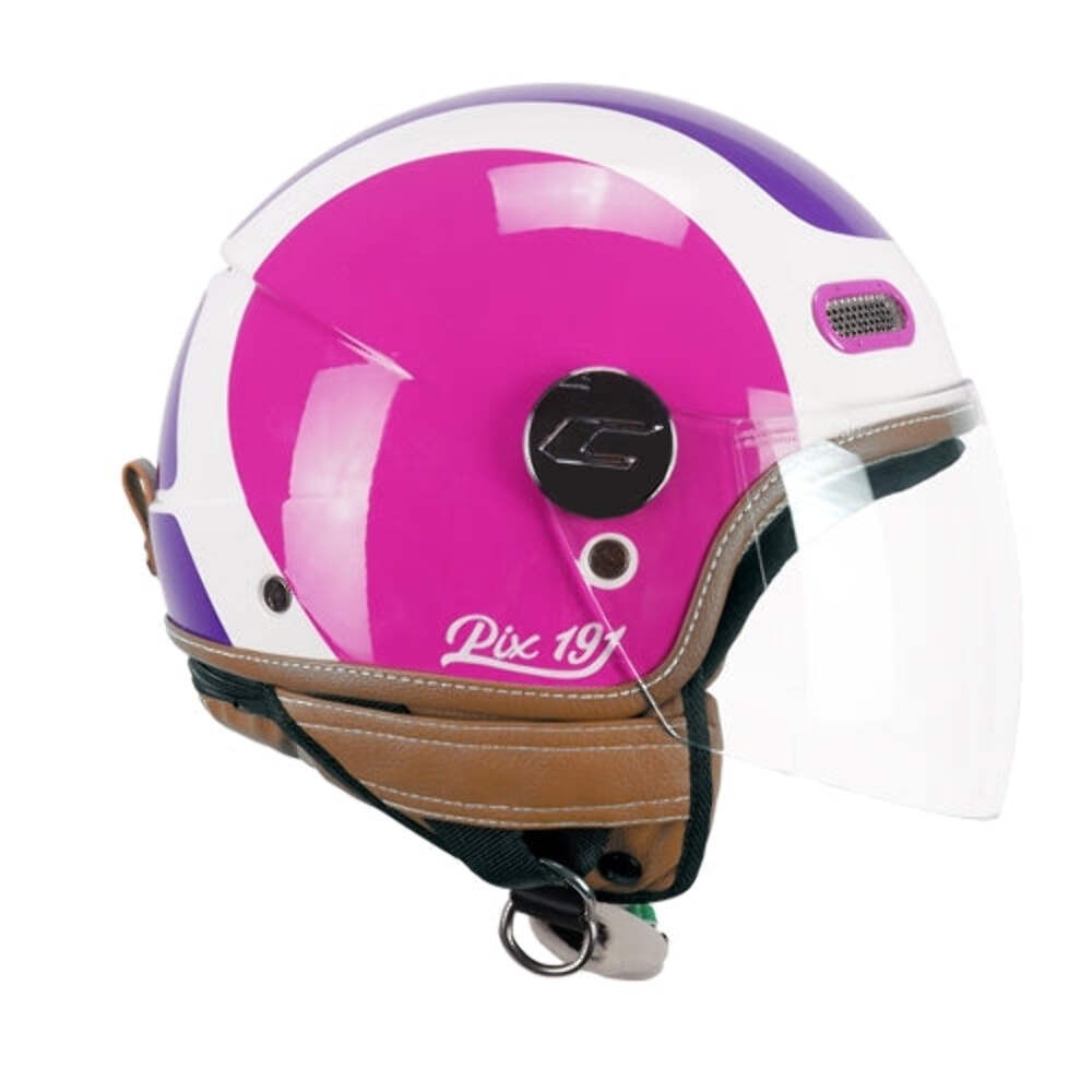 CGM 191G PIX SPRINT JET CASCO Fucsia morado fluorescente largo