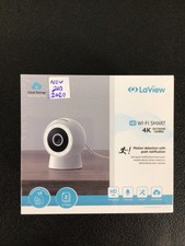 LaView Wi-Fi Smart Security Cameras 2 pack- 8MP, Waterproof, Outdoor