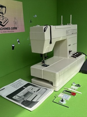 Nähmaschine PFAFF Hobbymatic 919 Näht Jeans Leder Mit Koffer Top  