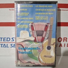 Sentimiento Norteno Cassette 1992 Tigres del Norte Invasores de Nuevo Leon New
