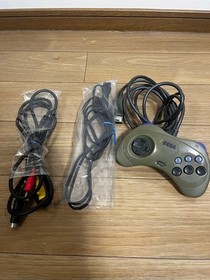 Sega Saturn HST-0004 Console Set Gray with BOX controller JP Part 2