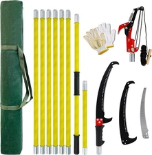 Manual pole saw,Tree Trimmer, Pole Pruning Saw, Pole Saws for Tree Trimming