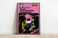 Poster 02 Dracula und Frankenstein, die Blutfürsten • EUROPA GRUSEL H.G. Francis