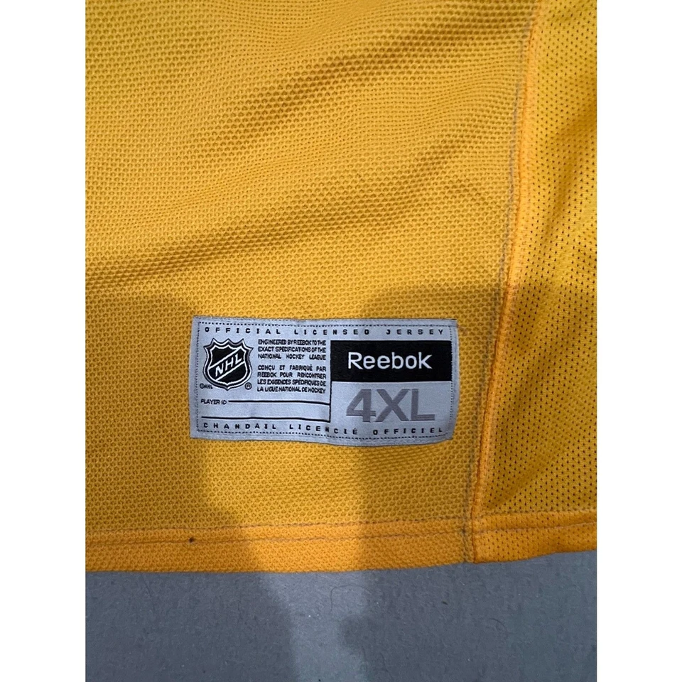 Футболка командная NHL Reebok Buffalo Sabres 4XL желтая - Изображение 3 из 4