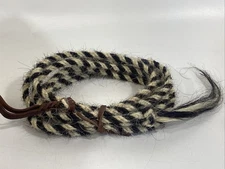 Vintage Riata Hand-Woven 13’ Horse Hair Lead Rope  Handmade Winnemucca Nevada