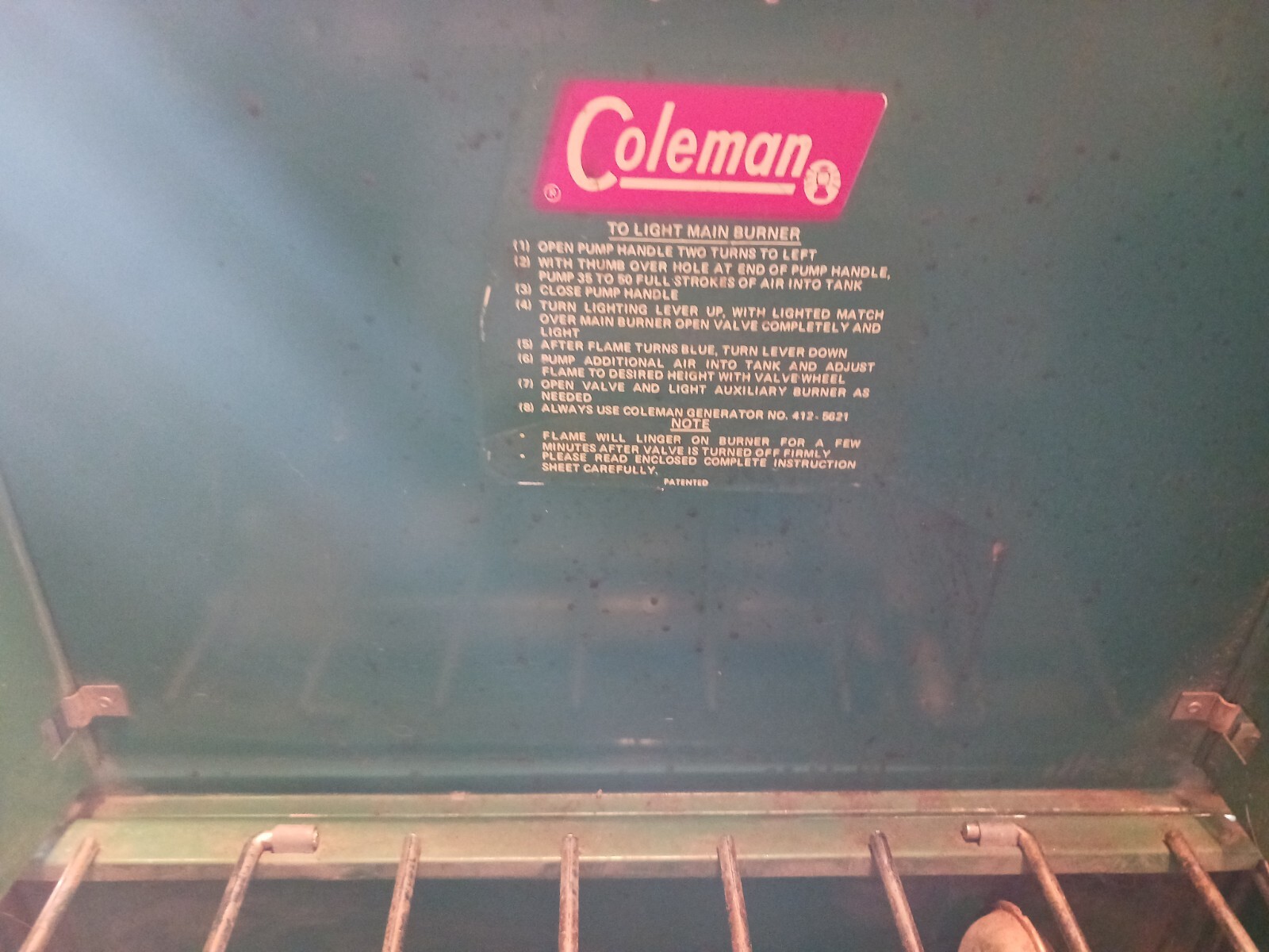 RÉCHAUD US COLEMAN M-1941 - Military Classic Memorabilia