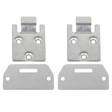 LABLT 2× Golf Cart Seat Bottom Hinge w/ Plate For EZGO TXT & Medalist 1995+