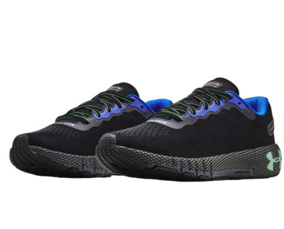UNDER ARMOUR MENS TENNIS SHOE BLACK UA HOVR MACHINA 2, 3023539-003