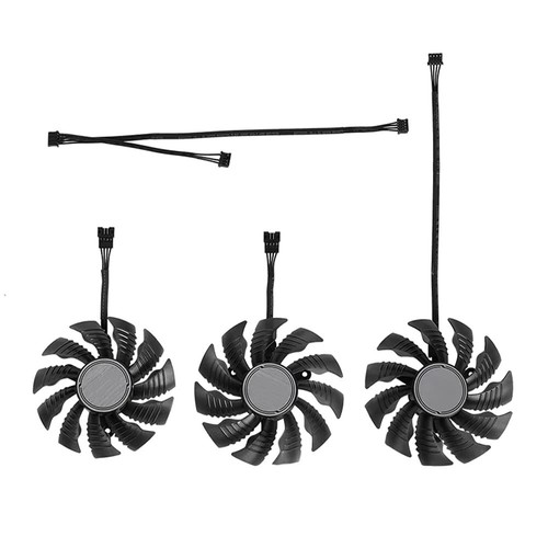 87MM Grafikkartenlüfter für RTX 3070 Ti 3080 3090 GAMING OC Lüfter Fan GPU - Afbeelding 5 van 18