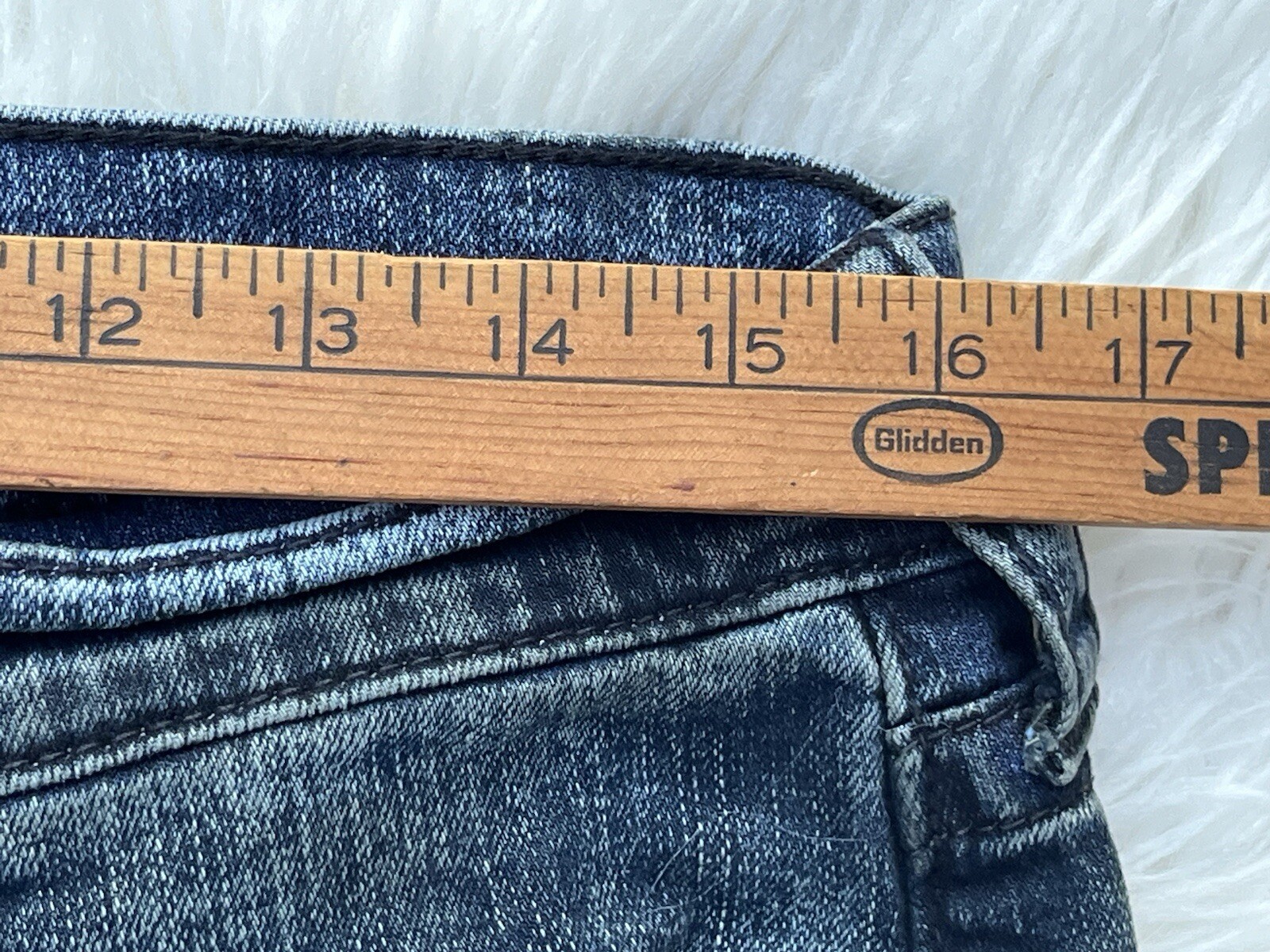 True Religion Geno Moto Relaxed Slim Jeans Denim Blue Size 32 thumbnail 12