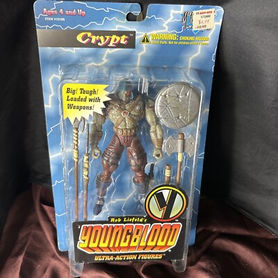 McFarlane Toys YoungBlood Ultra Action Figure Crypt Loaded With Weapons