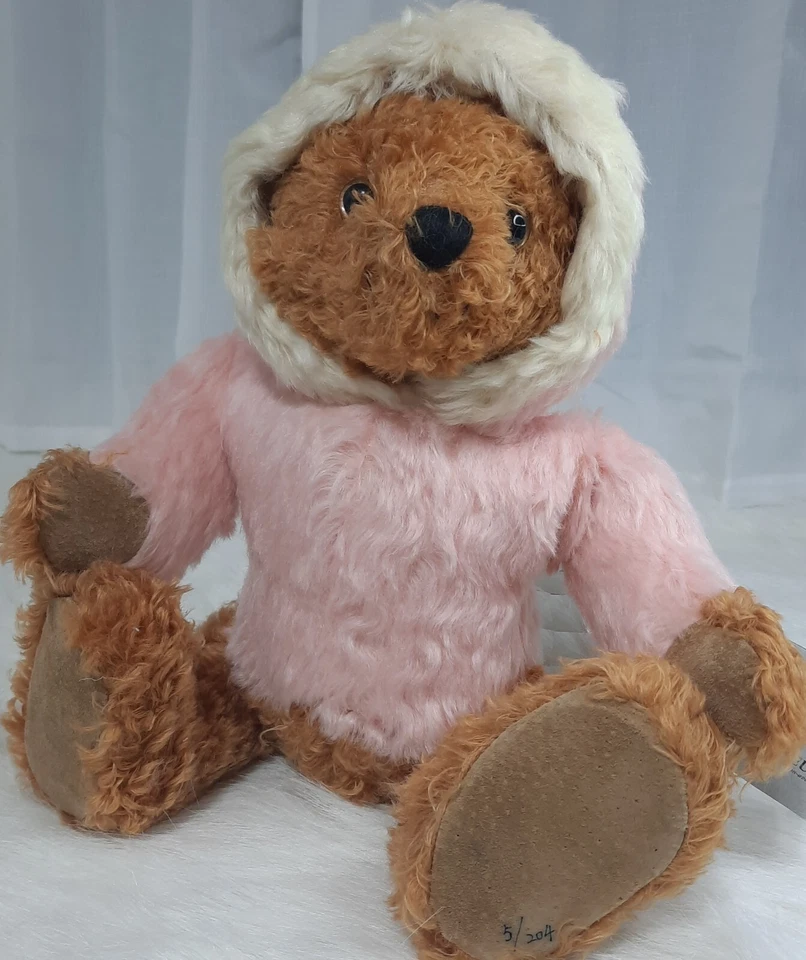 Oso de peluche Museo OSO PATINADOR CON BOLSA CALCETÍN EXCELENTE ESTADO EXCELENTE COLECCIONABLE Foto 2 de 4