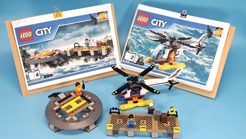 LEGO City - 60167 - Hubschrauber & Hubschrauberpad der Küstenwache