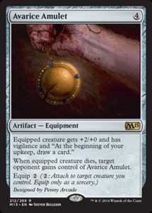 Avarice Amulet x4 - Magic 2015 - NM-Mint, English - Magic 2015