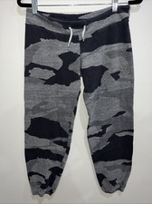 Monrow Women  s Size XS Sweatpants Camo Print