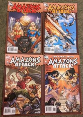 Lot of Amazons Attack! #5 & #6 - 2 comic books - DC - 2007