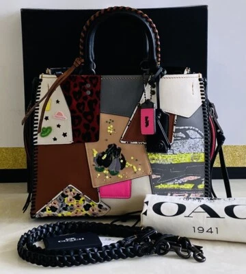Coach Patchwork Tote Exterior Bags & Handbags for Women for sale