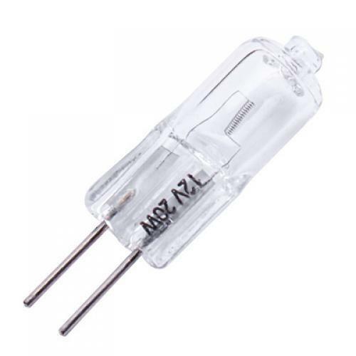 JC12V20W 20 WATT 12 VOLT BI-PIN G4 CLEAR HALOGEN LIGHT BULB - Picture 2 of 6