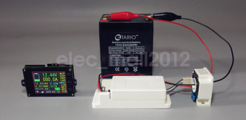 DC Wireless Multimeter 120V 0-500A Voltmeter Ammeter Power Capacity Time Meter - Picture 3 of 12