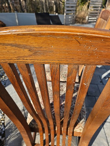 2 Ethan Allen Amercian Artisan Dining Room Side Chairs Arts Crafts Mission Oak B - Picture 11 of 14