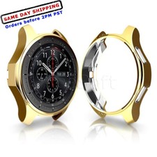 Heavy-Duty TPU Watch Case Protective Cover for Samsung Gear S3 Frontier SM-R765T