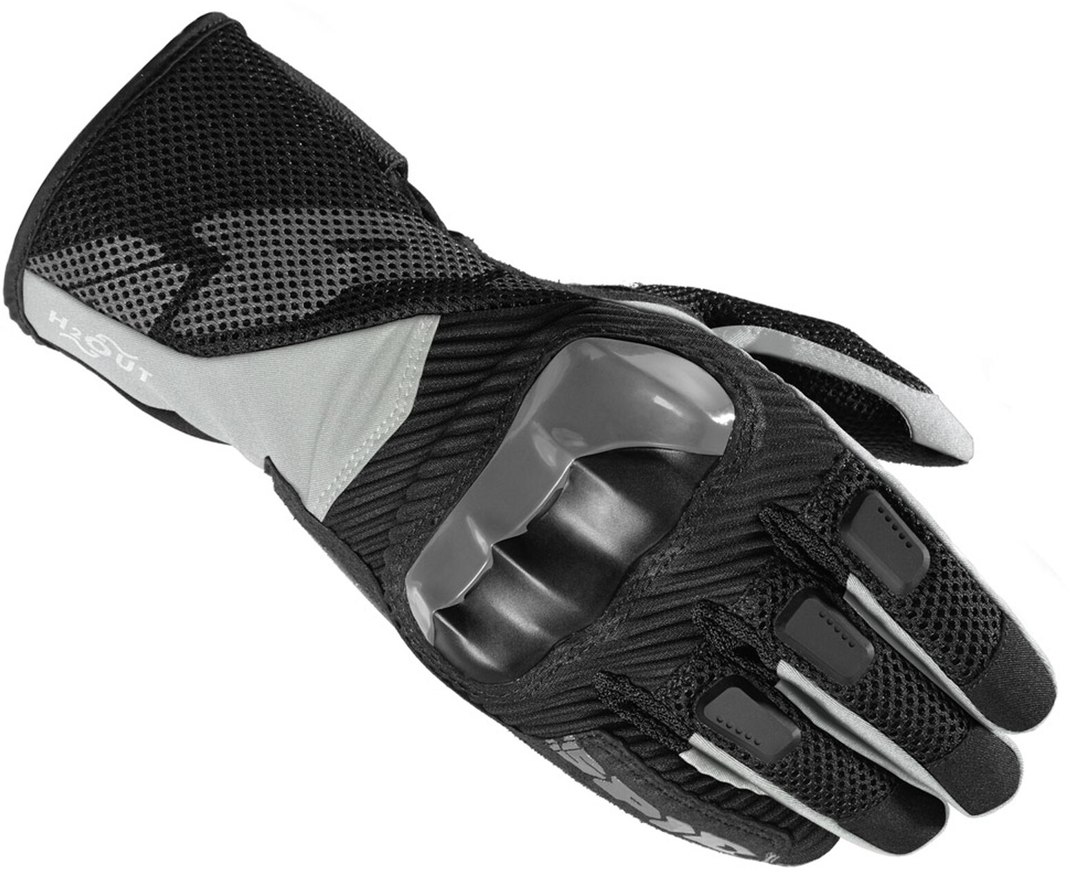 Spidi rainshield guanto estivo da moto impermeabile traspirante black/ice