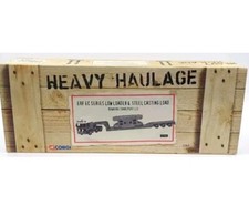 Corgi 1/50 Scale CC11909 - ERF EC Series Low Loader & Steel Casting Load Bowring