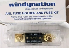 (1)Windynation ANL Fuse Holder & Fuse Kit 150A (1-Fuse, 1-Holder...New in Box