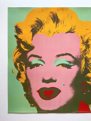 ANDY WARHOL FOUNDATION RARE 1993 LITHO PRINT XLRG POP ART POSTER