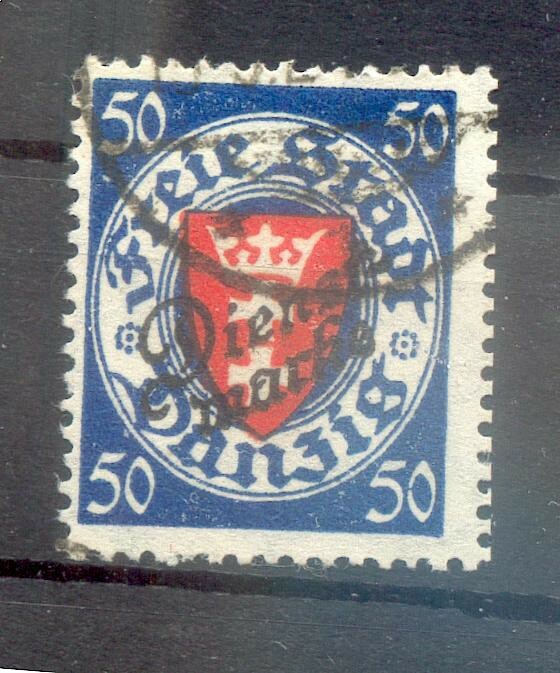 Danzig Service 50 Luxury Stamped 50EUR (71407)