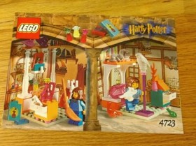 LEGO Harry Potter 4723 Diagon Alley Shops Complete Minifigs Granger Manual NEW