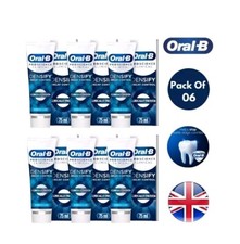 6x Oral-B Densify Pro-Science Toothpaste Intensive Decay Control Care - 75ml 57.76 per litre
