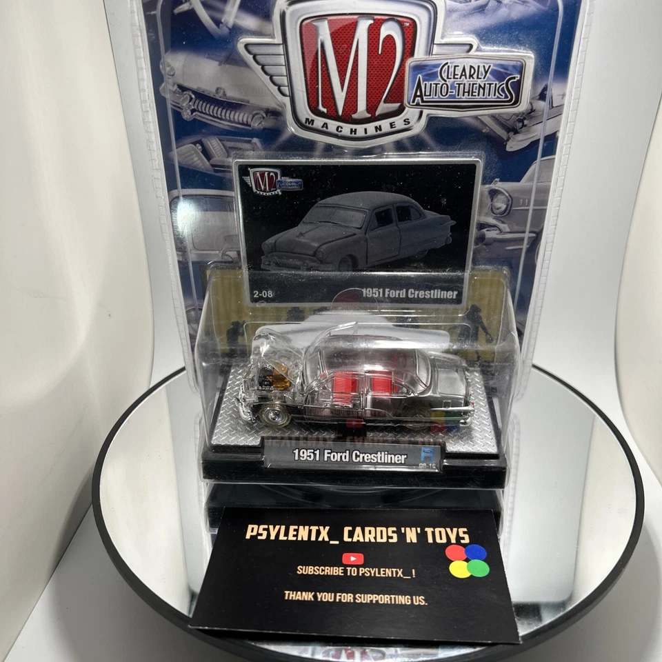 Ford Crestliner 1951 Clearly Auto-Thentics lanzamiento 2 máquinas M2 sellado F1 Foto 4 de 4