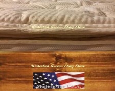 Pillow Top Zipper cover for hardside waterbed mattress Queen 60x84x9