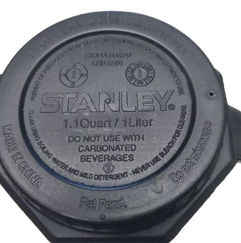 STANLEY ALADDIN THE BOLT EDELSTAHL METALL THERMOSKANNE MIT GRIFF 1,1 QT - Bild 13 von 19
